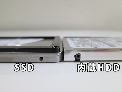 7mm厚でも9mm厚どちらでもOK X240sのSSD換装（HDDの交換）