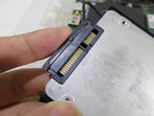 SSDに端子を取り付ける X240sのSSD換装（HDDの交換）