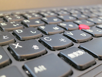 ウルトラブックなのに指が踊るようなキーボード ThinkPad X240s