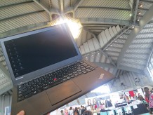 ThinkPad X240s in沖縄コンベンションセンター