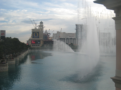 ラスベガスベラージオの噴水