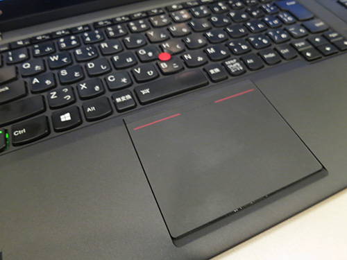 ThinkPad X240s トラックパッドクリック感の変化