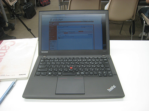 ThinkPad X240sを使って実践講座