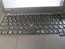 ThinkPad X240s アイソレーションタイプのキーボード