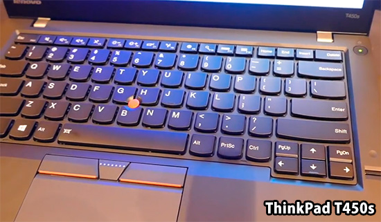ThinkPad T450s キーボード