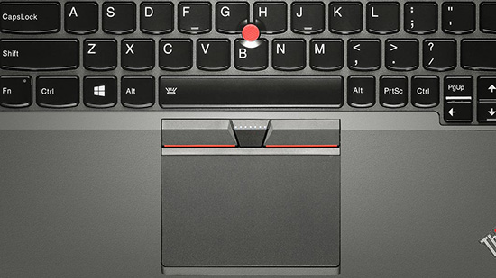 ThinkPad X250 独立した３ボタンタッチパッド