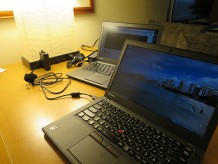 ThinkPad X250と X240s ２台使ってます