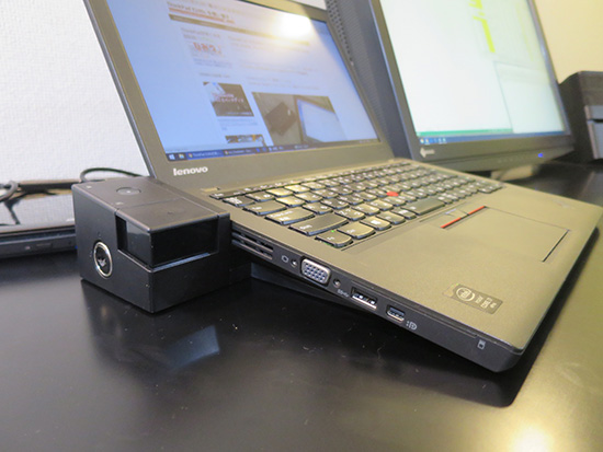 ThinkPad X250 に ウルトラドックをつなげるてマルチモニタ 周辺機器の増設も便利