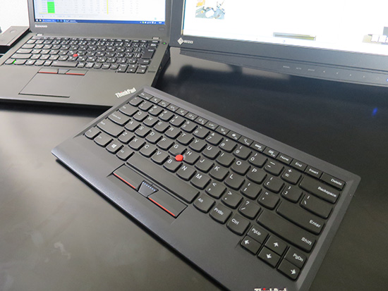 ThinkPad ワイヤレス トラックポイントキーボード で作業効率アップ