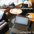 ThinkPad X220ユーザーの友人からSSDってどうなの？と聞かれたので・・・