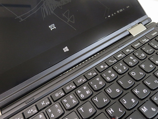ThinkPad Yoga 260 キーボードバックライト オート設定が可能