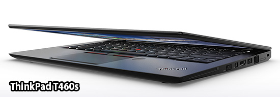 ThinkPad T460sは重さが軽くなって薄くなった