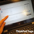 ThinkPad Yoga 260 タッチパネルが対面で便利