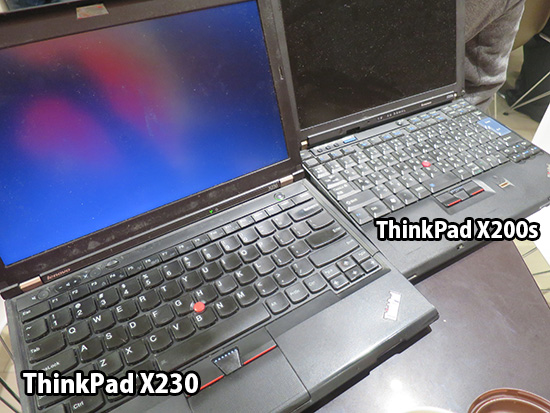 ThinkPad X230の代替機としてX200ｓ