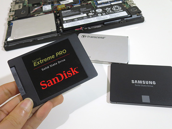 ThinkPad X260 SSD換装・交換前に サンディスクエクストリームプロ 480GBを購入