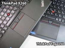 X260とYoga260 クリックボタンの大きさと機構が違う