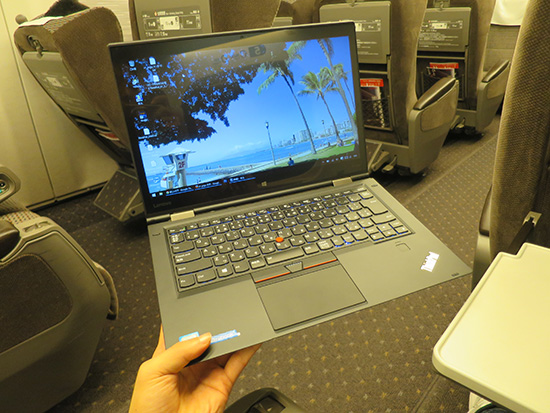 ThinkPad X1 yoga 最高！ 打ちやすいキーボードで仕事がはかどる