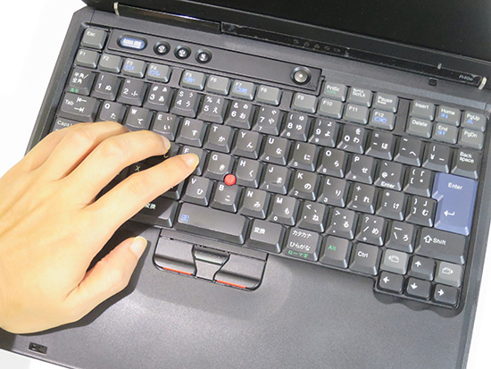ThinkPad R40e 日本語キーボード