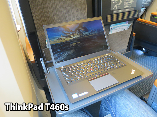 ThinkPad T460s バッテリー駆動時間 実働 リアルな使い方でどれぐらい持つのか？