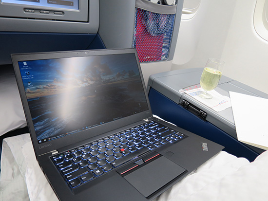 ThinkPad T460sで空飛ぶオフィス