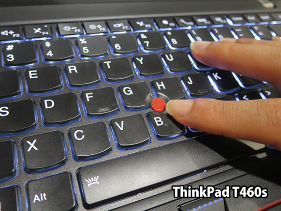 ThinkPad T460s のキーボードは打ちやすい