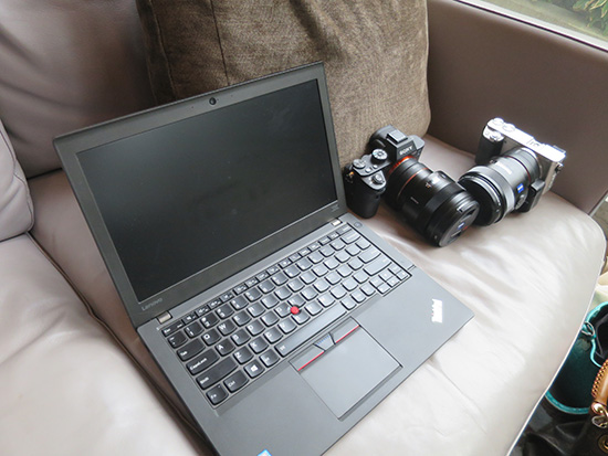 α7S IIとα6000で撮影後 ThinkPad X260で動画・写真編集
