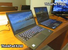 ThinkPad T460sとX260を持ってまずは旅前にホテルに前泊