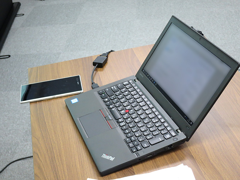 ThinkPad X260 プロジェクターに映らないを防ぐための準備と対処