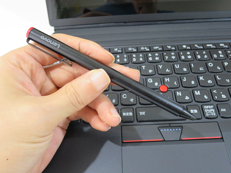ThinkPad Pen Pro X1 Yogaでも使える