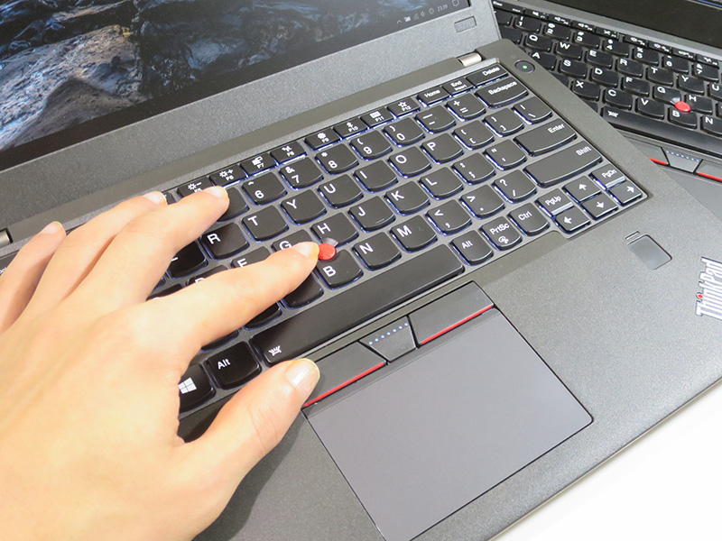 ThinkPad X260 センターボタンのスクロール量 X270のドライバで改善