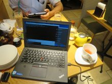 ThinkPad X270 カフェでLTE