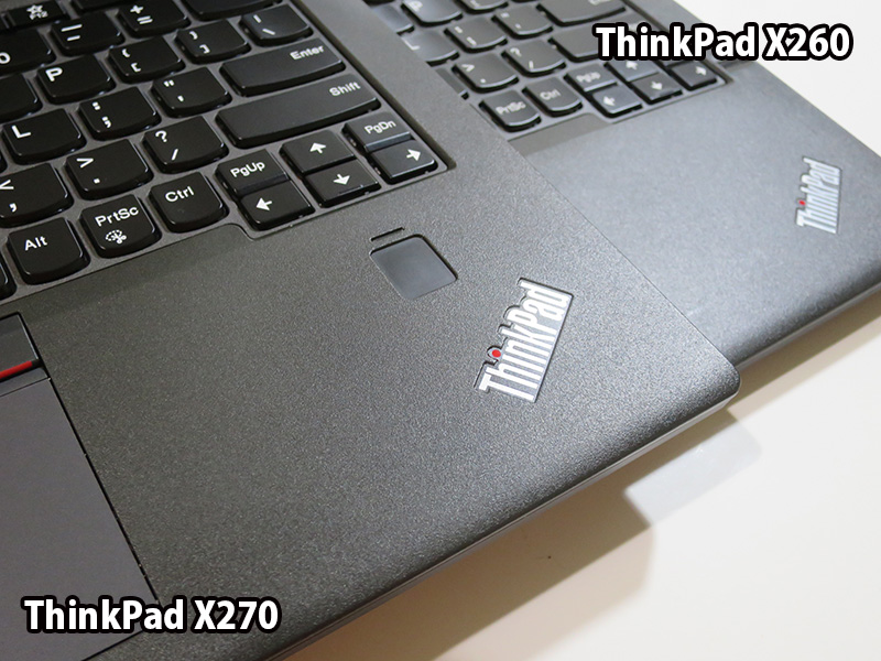 ThinkPad X270 X260 パームレストアップ材質