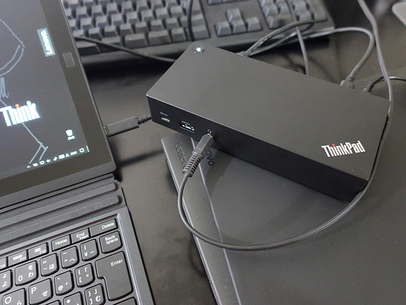 ThinkPad USB-Cドック ドライバダウンロード