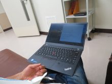 キーボードが静かなノートパソコン ThinkPad X1 Carbonでひたすらタイピング