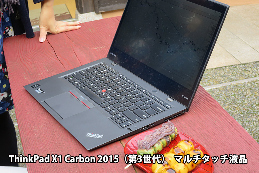 ThinkPad X1 Carbon 2015 マルチタッチ液晶