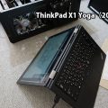 ThinkPad X1 Yoga テントモード 360度画面が回転する便利さをようやく感じるように