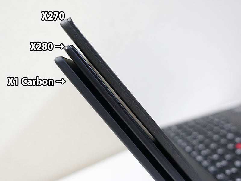 X280 X270 X1 Carbon 液晶の厚さ