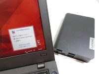 Lenovo USB Type-C ノートブック パワーバンク パススルーバッテリーとして使えるか