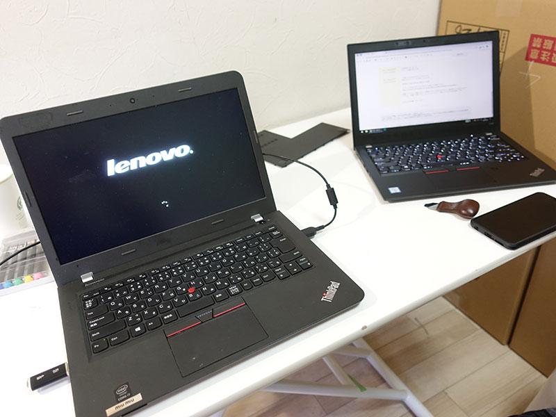 ThinkPad E450 Windows10をインストール プロダクトキーがいらない！？ でもPROにアップグレードした