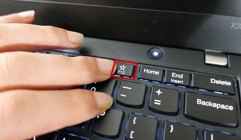 ThinkPad X280やX1 CarbonでUSBメモリからブート（起動）するには？ | ThinkPad X240sを使い倒す シンクパッド のレビュー・カスタマイズ