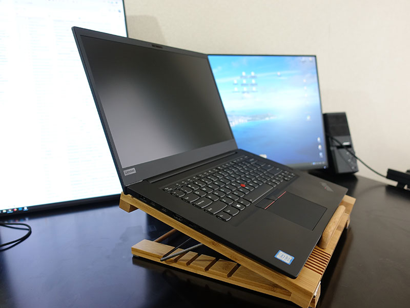 衝動買いした竹製ノートパソコンスタンド（クーラーファン付き）をThinkPadに導入 | ThinkPad X240sを使い倒す  シンクパッドのレビュー・カスタマイズ